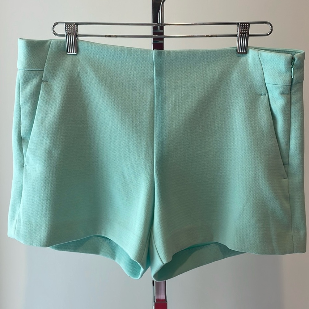 Banana Republic teal shorts